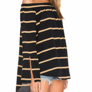 Faithful the brand dream top nobis stripe brown